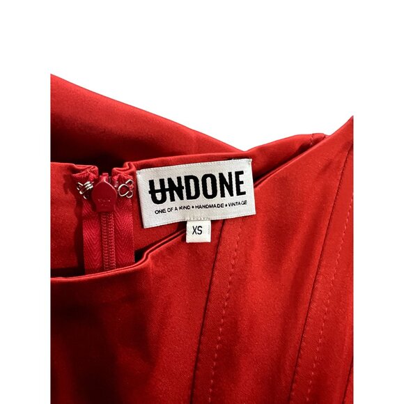 Undone by Kate The Legacy Dress in Red - Picture 7 of 9
